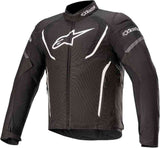 Jacke Alpinestars T-Jawa V3 Waterproof schwarz/weiß