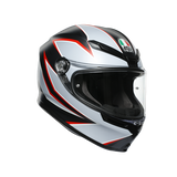 AGV Helm K6 Flash matt black/grey/red