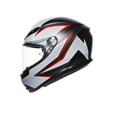 AGV Helm K6 Flash matt black/grey/red