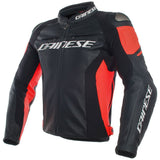 Dainese Lederjacke Racing 3 Fluo-Red