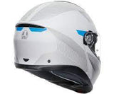 AGV Tourmodular E2206 Inkl. Kommunikationsgerät Insyde Weiß/Blau