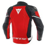 Dainese Lederjacke Racing 3 Rot