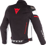 Dainese Jacke Racing 3 D-Dry black/white/fluo-red